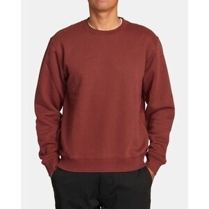 7 Man Men's Small Casual Crew Neck Long Sleeve Fleece Sweatshirt